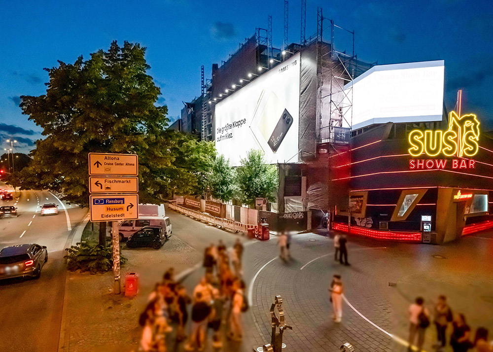 HAMBURG - Reeperbahn - Beatles-Platz - Grosse Freiheit